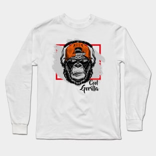 Cool Gorilla Long Sleeve T-Shirt